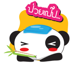 Panda by NongMee sticker #6452320