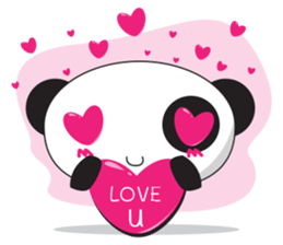 Panda by NongMee sticker #6452326