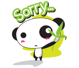 Panda by NongMee sticker #6452338