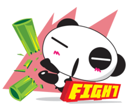 Panda by NongMee sticker #6452342