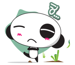 Panda by NongMee sticker #6452345