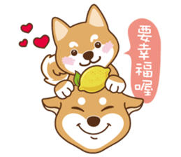HappinessShiba - Gifaye and Limon sticker #6452960