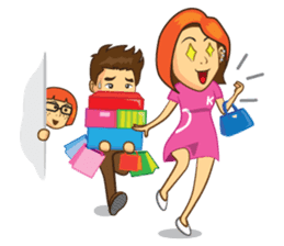 Khun Kab Phom sticker #6453118