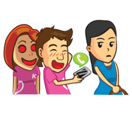 Khun Kab Phom sticker #6453119