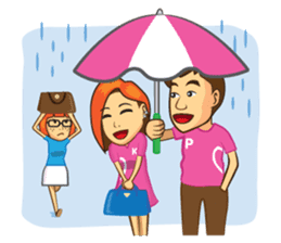 Khun Kab Phom sticker #6453128