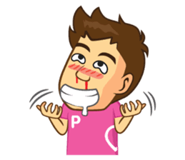 Khun Kab Phom sticker #6453140