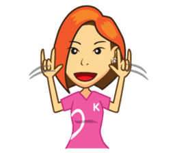 Khun Kab Phom sticker #6453142