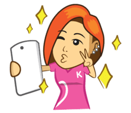 Khun Kab Phom sticker #6453144