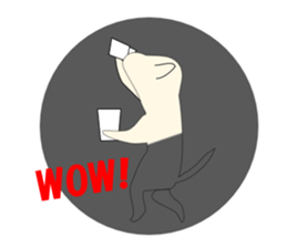 The True Intention of the Invisible Man3 sticker #6453191