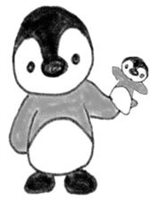 a cute penguin sticker #6453271