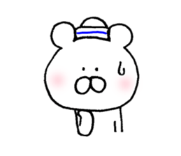 The white bear which is new Marine sticker #6453720