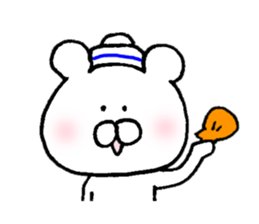 The white bear which is new Marine sticker #6453722