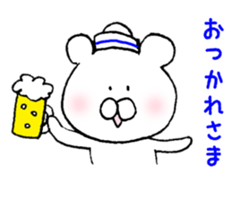 The white bear which is new Marine sticker #6453730