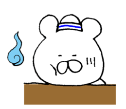 The white bear which is new Marine sticker #6453731