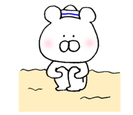 The white bear which is new Marine sticker #6453732