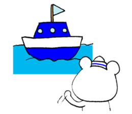 The white bear which is new Marine sticker #6453734