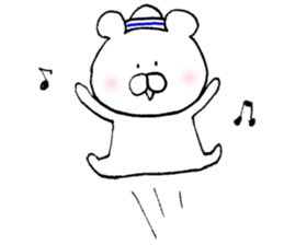 The white bear which is new Marine sticker #6453736