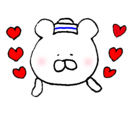 The white bear which is new Marine sticker #6453737