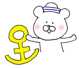 The white bear which is new Marine sticker #6453742