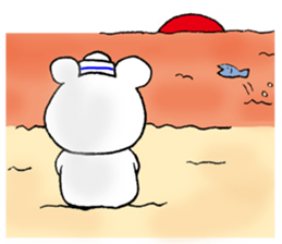 The white bear which is new Marine sticker #6453749