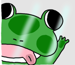 Be born as a frog sticker #6453872