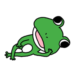 Be born as a frog sticker #6453876