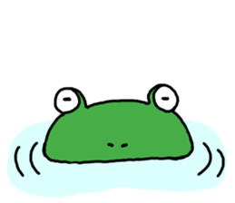 Be born as a frog sticker #6453880