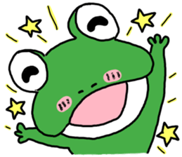 Be born as a frog sticker #6453890