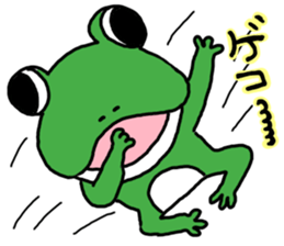 Be born as a frog sticker #6453894