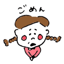 "kawaii" boy and girl2 sticker #6454534