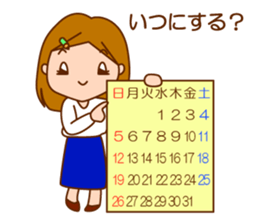 Girl mood sticker #6454678