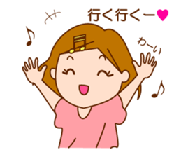 Girl mood sticker #6454682