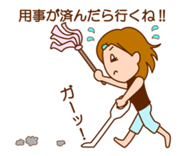 Girl mood sticker #6454684