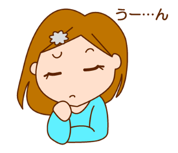 Girl mood sticker #6454689