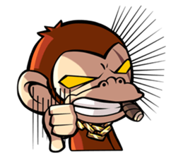 Great Bad Monkey sticker #6454724