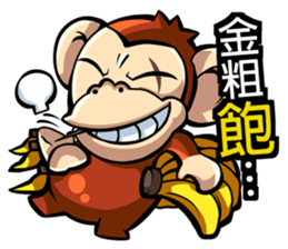 Great Bad Monkey sticker #6454740