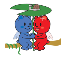 Soka angel bears sticker #6454872