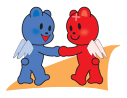 Soka angel bears sticker #6454875