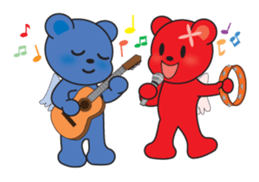 Soka angel bears sticker #6454898