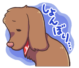 Cute dog RUI sticker #6454920