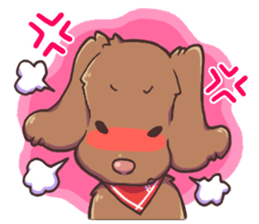 Cute dog RUI sticker #6454927