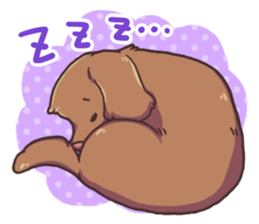 Cute dog RUI sticker #6454933