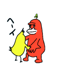 Dreaming Gorilla 6 sticker #6454975