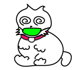 PukPui fat cat sticker #6455332