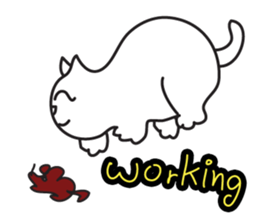 PukPui fat cat sticker #6455346