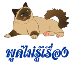 Noo Waen and Miao Miao sticker #6455505