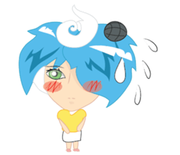 love you cartoon sticker #6455515