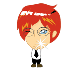 love you cartoon sticker #6455516