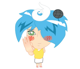 love you cartoon sticker #6455519