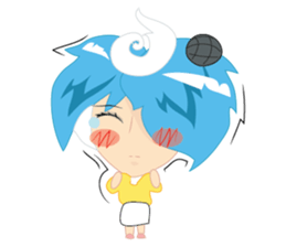 love you cartoon sticker #6455521